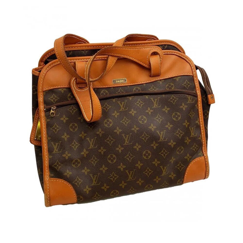 Louis Vuitton Vintage Monogram Neiman Marcus Licensed Travel Tote Bag - Picture 1 of 12